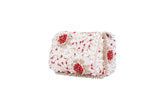 Ruche & Hues Handmade Red Splash Duffle