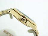 PRE OWNED MENS ROLEX YELLOW GOLD GMT-MASTER WITH A BLACK DIAL 16758