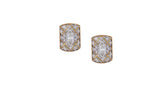 Diamond lozenge demi parure