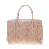 Miu Miu Cammeo Shiny Calfskin Matelassé Lux Handbag