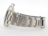 PRE OWNED MENS ROLEX STAINLESS STEEL SUBMARINER WITH A BLACK DIAL 14060M