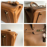 Authentic Hermès Birkin 40 in Vache Ardennes Gold