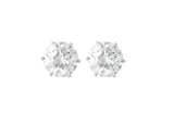 Brilliant diamond stud earrings