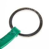 Hermes Menthe Leather Porte Cles Charm