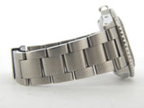 PRE OWNED MENS ROLEX STAINLESS STEEL GMT MASTER II WITH A BLACK DIAL 16710