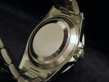 PRE OWNED MENS ROLEX STAINLESS STEEL SUBMARINER DATE WITH A BLACK DIAL 16610