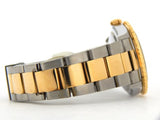 Pre Owned Mens Rolex Two-Tone Datejust with a Black Dial 16263