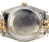 Pre Owned Mens Rolex Two-Tone Datejust with a Gold Champagne Dial 1601