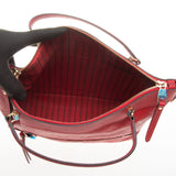 Louis Vuitton M41169 Cherry Monogram Empreinte Bastille PM Handbag with Shoulder