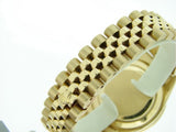 PRE OWNED MENS ROLEX YELLOW GOLD GMT-MASTER WITH A BLACK DIAL 16758