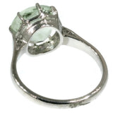 Estate platinum engagement ring