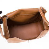Hermes Gold Clemence Leather Lindy 34cm (T Stamp)