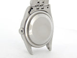 Pre Owned Mens Rolex Stainless Steel Datejust with a Black Dial 16220