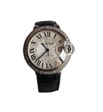 Cartier watch Ballon Bleu MM Diamonds