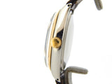 PRE OWNED MENS ROLEX TWO-TONE OYSTER PERPETUAL WITH A CHAMPAGNE DIAL 1005