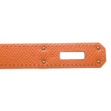Hermes Orange Epsom Leather Birkin 35cm (Q Stamp)