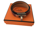 Hermes Kelly bracelet Double Tour Box Rouge H