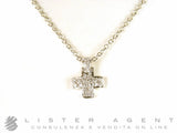 POMELLATO necklace 18K w gold diamonds