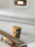 Hermès Hermès Kelly 28 Box Sellier Coquille d\'Oeuf