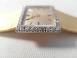 Vacheron Constantin 18 k diamond bezel PAPERS  ref 7147 vintage 1974 dress watch