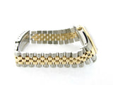 Pre Owned Mens Rolex Two-Tone Datejust with a Gold Champagne Dial 16233