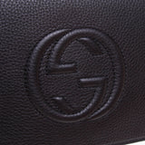 Gucci 336753 Black Soho Leather Clutch