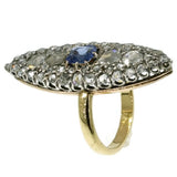 Marquise diamond engagement ring