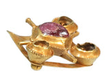 Early renaissance gold brooch