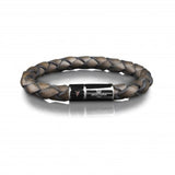 LEATHER BRACELET 4MM - GOLD