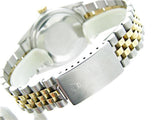 Pre Owned Mens Rolex Two-Tone Datejust with a White Dial 16013