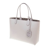 Gucci 368568 Beige Leather / Ebony GG Supreme Canvas Reversible Large Tote Bag