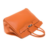 Hermes Orange Epsom Leather Birkin 35cm (Q Stamp)