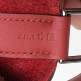 Hermes Rouge H Togo Leather / Rouge Duchesse Swift Leather Picotin Lock 31cm (R