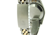Pre Owned Mid Size Rolex Two-Tone Datejust with a Gold Diamond Dial 68273