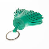 Hermes Menthe Leather Porte Cles Charm