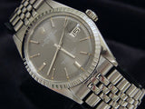 Pre Owned Mens Rolex Stainless Steel Datejust with a Slate Dial 1603