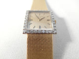 Vacheron Constantin 18 k diamond bezel PAPERS  ref 7147 vintage 1974 dress watch