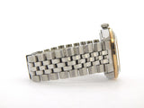 Pre Owned Mens Rolex Stainless Steel Datejust Diamond White MOP 1603
