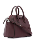 Antigona Mini Aubergine Grained Leather Handbag